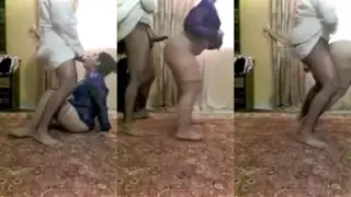 فلاح زبره كبير يخلي مراته تمص وينيك طيزها