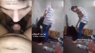 ليبيا طالبة تروح مع زميلها الشقة تمص زبر